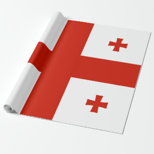 Vlag van Georgië Cadeaupapier