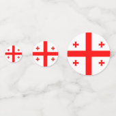 Vlag van Georgië Confetti (Voorkanten)