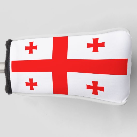 Vlag van Georgië Golfheadcover (Voorkant)