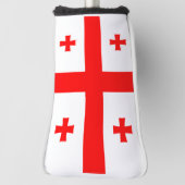 Vlag van Georgië Golfheadcover (Draai 90)