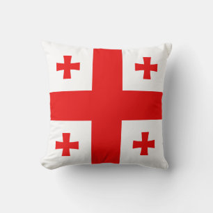 vlag van Georgië Kussen