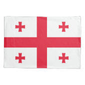 Vlag van Georgië Kussensloop (Achterkant)