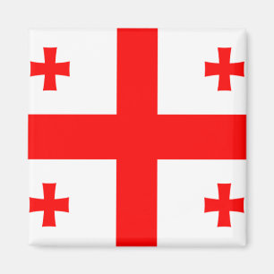 vlag van Georgië (land) Magneet