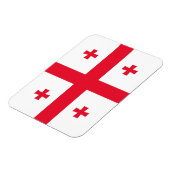Vlag van Georgië Magneet (Linkerzijde)