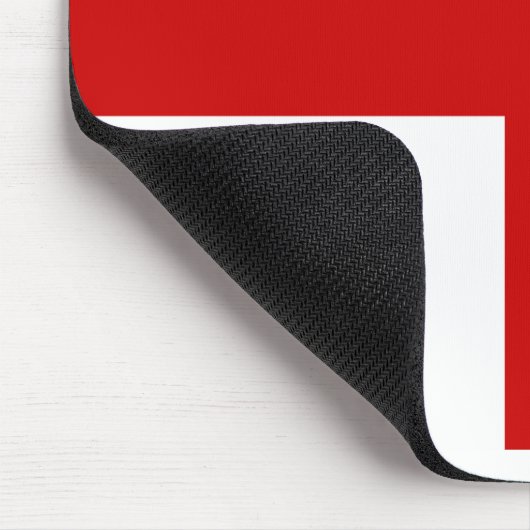 vlag van Georgië Muismat (Hoek)