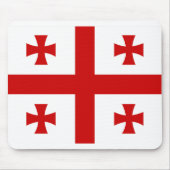 vlag van Georgië Muismat (Voorkant)