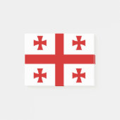 vlag van Georgië Post-it® Notes (Voorkant)