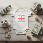 vlag van Georgië Romper