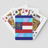 Vlag van Georgië Speelkaarten (Achterkant)