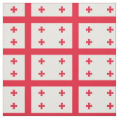 Vlag van Georgië Stof (Swatch)