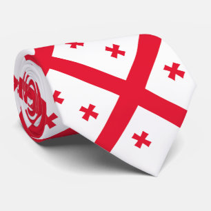 Vlag van Georgië Stropdas