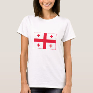 Vlag van Georgië T-shirt