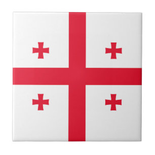 Vlag van Georgië Tegeltje