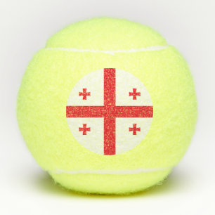 Vlag van Georgië Tennisballen