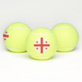 Vlag van Georgië Tennisballen (Multi)