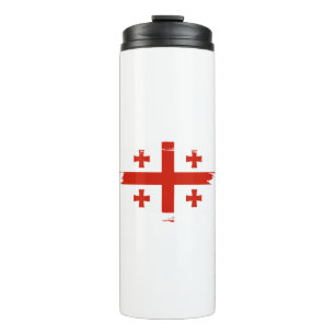 Vlag van Georgië Thermosbeker