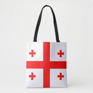 Vlag van Georgië Tote Bag