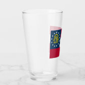 Vlag van Georgië (VS-staat) Glas (Rechts)