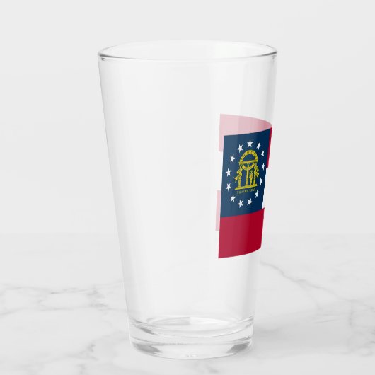 Vlag van Georgië (VS-staat) Glas (Rechts)