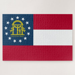 Vlag van Georgië (VS-staat) Legpuzzel