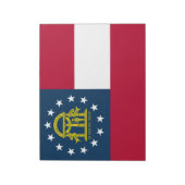 Vlag van Georgië (VS-staat) Notitieblok (Linkerzijde)