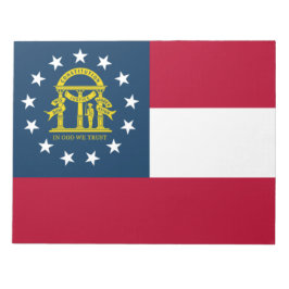 Vlag van Georgië (VS-staat) Notitieblok
