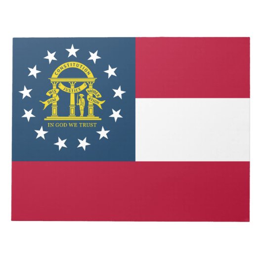 Vlag van Georgië (VS-staat) Notitieblok (Voorkant)