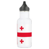 Vlag van Georgië Waterfles (Rechts)