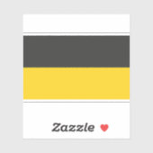 Vlag van Gera, Duitsland Sticker (Vel)