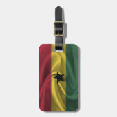 Vlag van Ghana Bagagelabel (Voorkant verticaal)