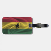 Vlag van Ghana Bagagelabel (Achterkant horizontaal)