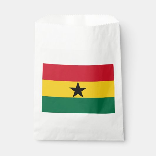 Vlag van Ghana Bedankzakje (Voorkant)