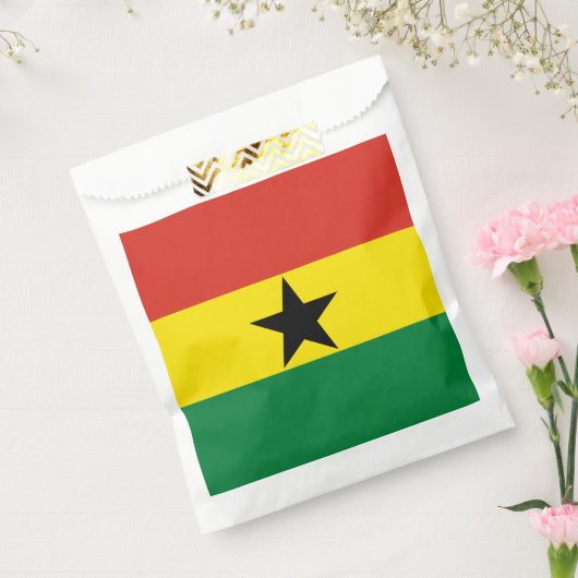 Vlag van Ghana Bedankzakje (Gezegeld)
