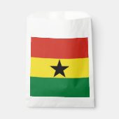 Vlag van Ghana Bedankzakje (Voorkant)