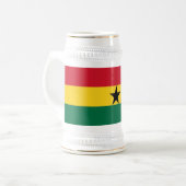Vlag van Ghana Bierpul (Voorkant links)