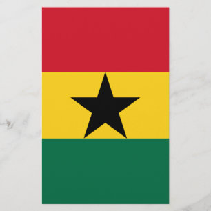 Vlag van Ghana Briefpapier