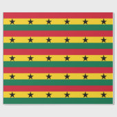 Vlag van Ghana Cadeaupapier (Vlak)