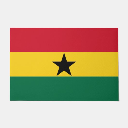 Vlag van Ghana Deurmat (Voorkant)