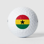 Vlag van Ghana Golfballen (Voorkant)