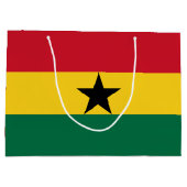 Vlag van Ghana Groot Cadeauzakje (Achterkant)