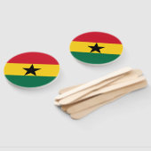 Vlag van Ghana Handwaaier (Niet-gemonteerd)