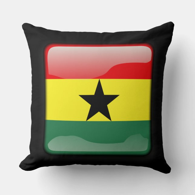 Vlag van Ghana Kussen (Voorkant)