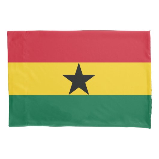 Vlag van Ghana Kussensloop (Voorkant)
