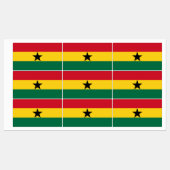 Vlag van Ghana Labels (Vel)