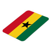 Vlag van Ghana Magneet (Linkerzijde)