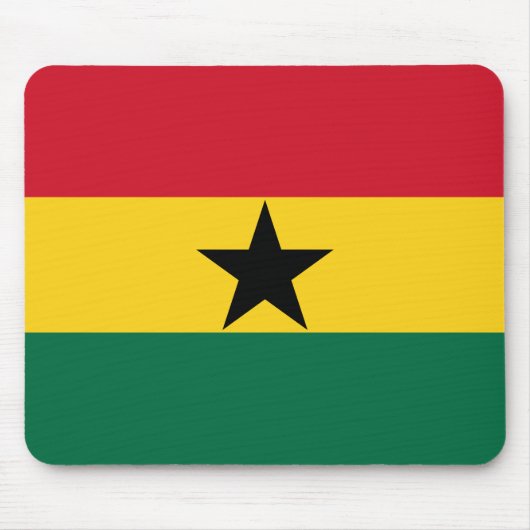 Vlag van Ghana Muismat (Voorkant)