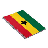 Vlag van Ghana Notitieboek (Rechterzijde)