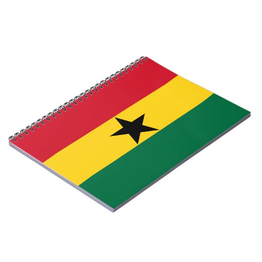 Vlag van Ghana Notitieboek (Linkerzijde)