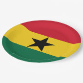 Vlag van Ghana Papieren Bordje (Gekanteld)