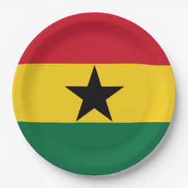 Vlag van Ghana Papieren Bordje